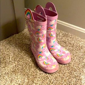 Girls rain boots